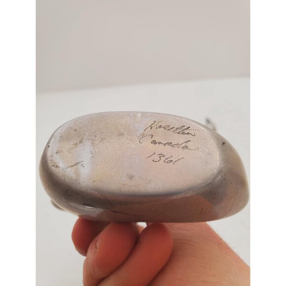 Vintage Hand Cast Aluminum Swans | Vintage Aluminum Swan | Vintage Aluminum - Picture 9 of 10